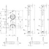 BKS Bathroom Door Mortice Lock 0215 Class 2 Left 55/20
