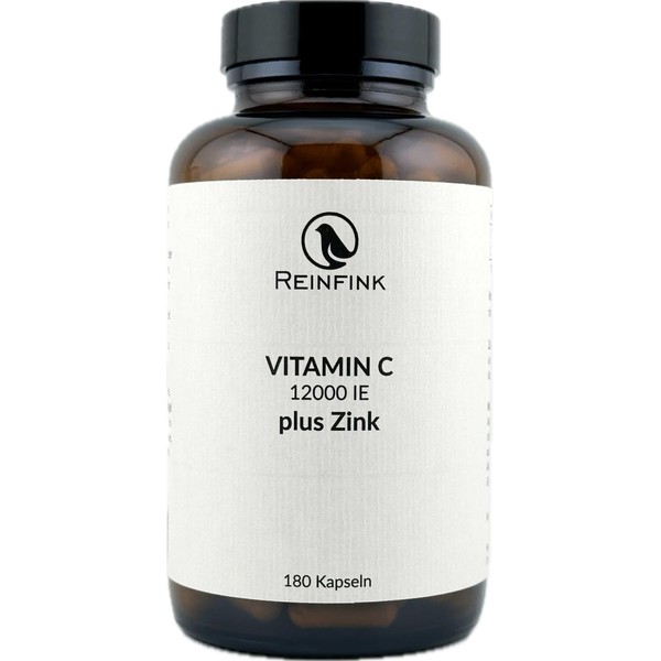 Reinfink Vitamin C 12000 IE plus Zink 180 Kapseln im