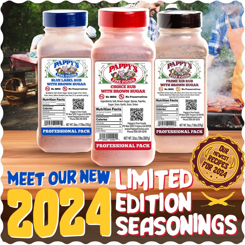 Pappy's Louisiana Hot Spice - Bold Seasoning for Jambalaya, Gumbo,
