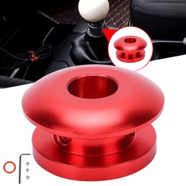 Fydun Gear Knob Cuff Holder Limiter Shifter Adapter Gear Head Buckle Stopper Universal for Car (Red)