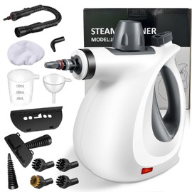 Laytic Steammaster Pro, Pressurized Multi-Surface Steam Cleaner For Home, Large Capacity Portable Steam Cleaner Handheld, All Natural Home Use Steamer, For Cleaning Floor, Upholstery, Car