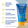 NIVEA SUN Sonnencreme mit LSF 50+, 3x wasserfester sofortiger Sonnenschutz