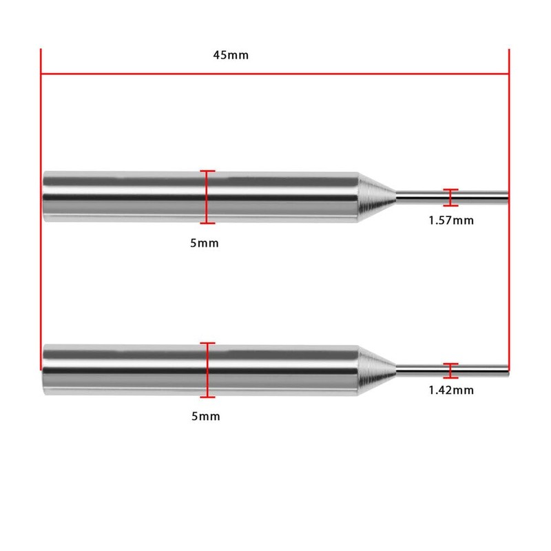 4 Pcs Car Key Blade Removal Pin Set, Car Key