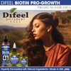 Difeel Aceite para el cabello con biotina premium 2.5 oz.