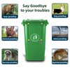 4 Pcs Trash Can Lid Lock for Animal, Bear Proof