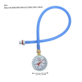 Gatuida Emission Detector Exhaust Tester Pressure Gauge Tester Automotive Tools by