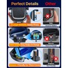 YRU 【2026 Upgrade & Military-Grade】 Car Phone Holder Mount【100+LBS Strong