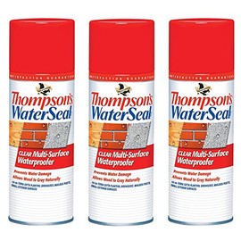 Thompsons TH.010100-18 Clear Multi-Surface Aerosol Waterproofer (Тhree Pаck)