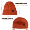 Wmcaps Winter Beanie Knitted Hats for Men Women, Fleece Lined