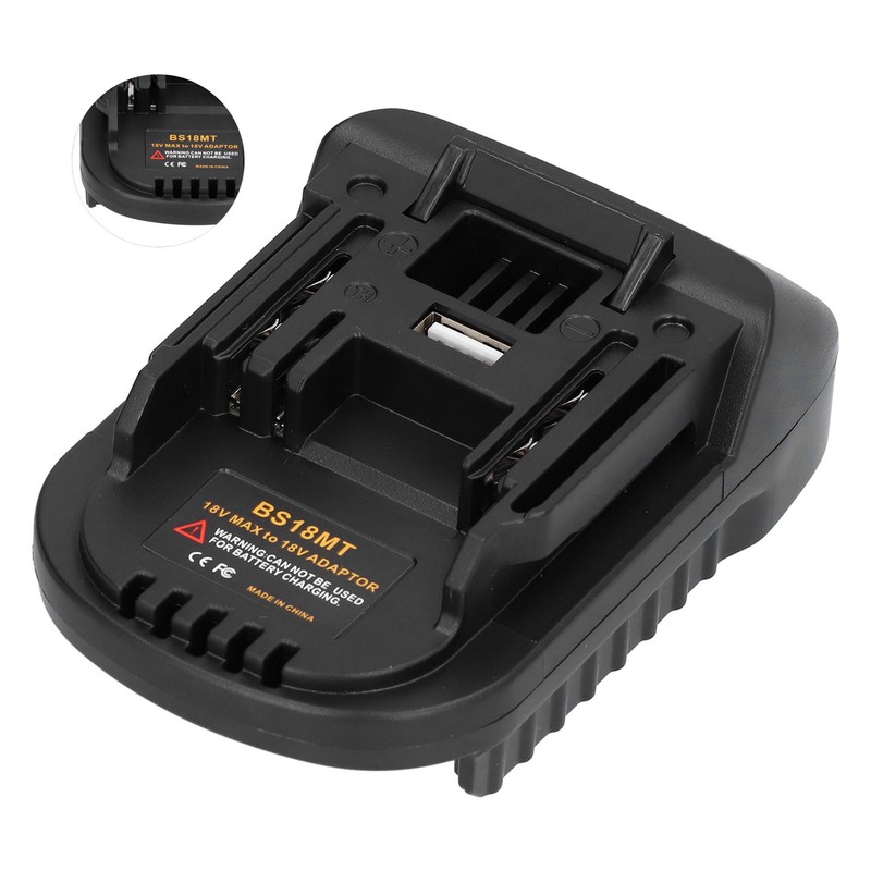 BS18MT Battery Converter Adapter for MAKITA 18V Battery BL1830 BL1840