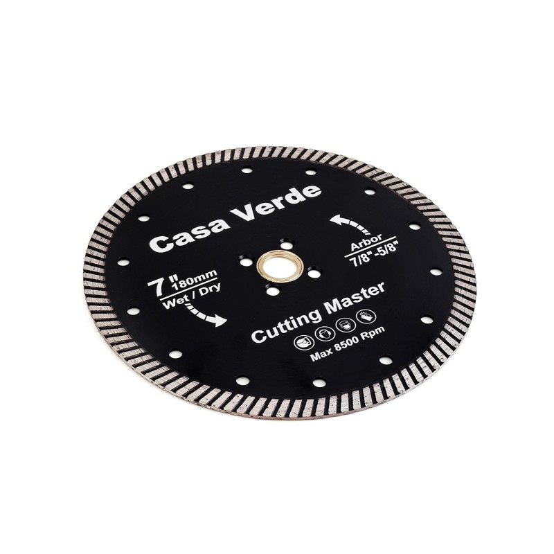 Casaverde 7 Inch Granite Cutting Blade Dry Cutting for Granite