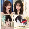 Hanzhuo 100% Human Hair with Bangs, Hair Hidden, One Touch,