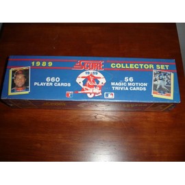 Score 1989 Baseball Card Factory Set
