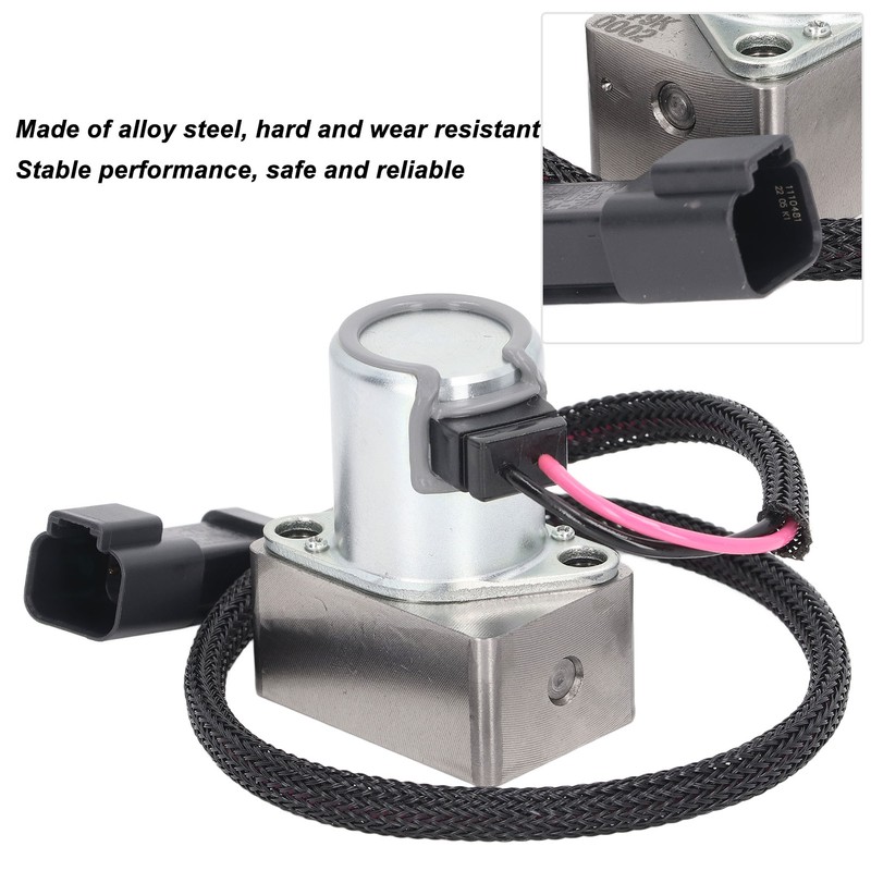 Main Pump Solenoid Valve 2 Pin Alloy Steel Solenoid Valve