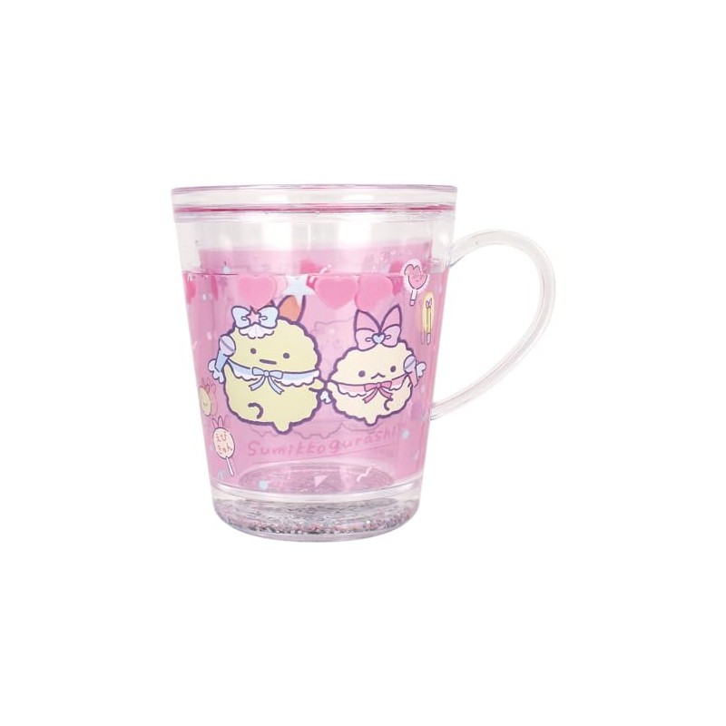 Tees Factory Sumikko Gurashi Angel Shrimp Idol Water Cup H4.1