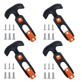 Creatyi 4 PCS Cooler Latch Replacements Durable Cooler Replacement Lid Latches (Orange)