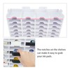 Sanfurney 44 Slots Slim Ink Pad Holder and Stamp Pad