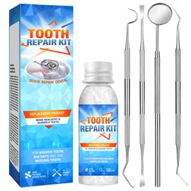 Tooth Repair Kit, Moldable Teeth Replacement Kit for Fixing The Missing and Broken Tooth Replacements, Suitable for Men and Women- Make You Smile Confidently Again, 30mL