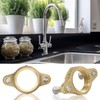 2 Pack Brass Faucet Lock Nut, Female Thread Hex Lock