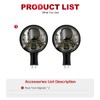 Motorcycle Rear Brake LED Turn Signal Light Indicator Running Lamp
