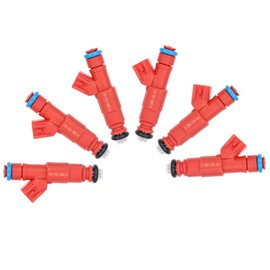 ASTOU Fuel Injectors 12Holes Set of 6Pcs Fit for Mercury for Mariner 3.0L 2008-2009 for Jeep for Liberty 3.7L 2002-2003 for Jeep for Grand Cherokee 4.0L 1999-2004 Replacement OEM 0280156161