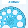 Circle Ruler,Circle Template for Drawing,Stencils for Drawing Tools Suitable for