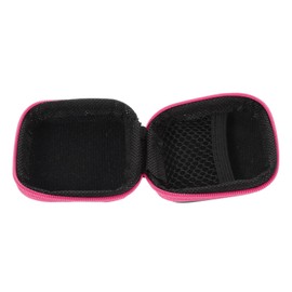 SEWACC Portable Earbud Case Holder Travel Cord Organizer Pouch for Earphones Durable Zipper Design Stylish Storage Bag for Easy Access for Travel Daily Use