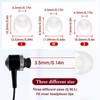15 Pairs Silicone Ear Bud Replacement Pieces Earbuds Ear Tips