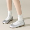Qzkouma FZDD-75 Women's 2 Toe Socks, 3 Pairs Set, Cotton