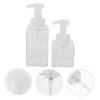 Baluue 4pcs Foamed Lotion Bottles Travel Containers Refillable Liquid Storage