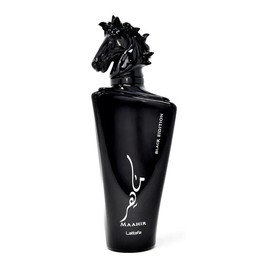 Lattafa Perfumes | Maahir Black – 3.4 oz Fragrance - Single Item - Woody - Fresh & Spicy Fragrance -
