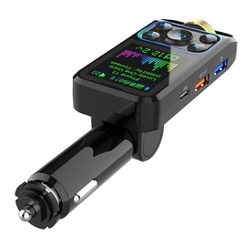 BEALIFE Car FM Player QC3.0 Music Radio Support Receiver MP3 Charging Modulator Connector