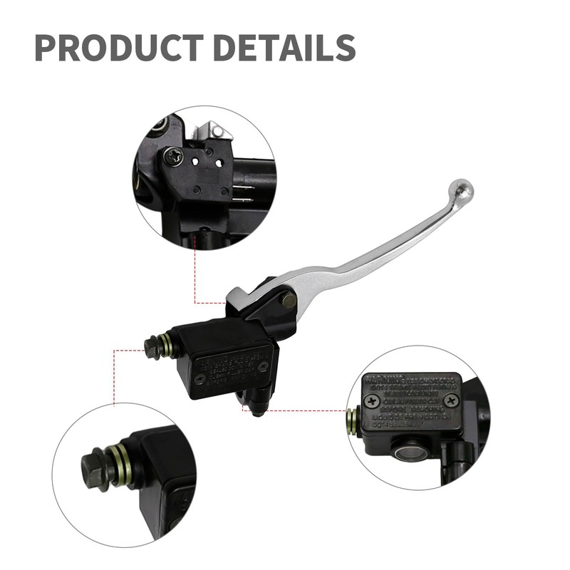 CADUFUELLY Brake Master Cylinder Replacement for Kawasaki Brute Force 650