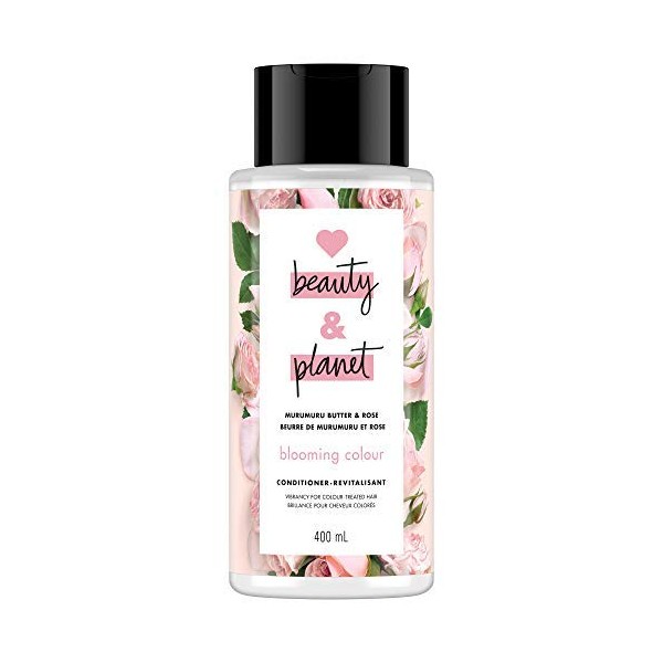 Love Beauty And Planet Murumuru Butter & Rose Oil Conditioner for colour treated hair Blooming Colour moisturizes hair 400 ml