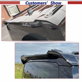 Rear Spoiler for Land Rover Defender 90 110 130 2020-2025 4-Door Gloss Black Rear Roof Spoiler Tail Wing Exterior Accessories Factory Outlet