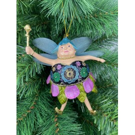 crafts & design Thick Fairy Decorative Hanging Lilac Blue 15 cm
