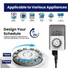 BASEAIRE Accessory Package. 24-Hour Programmable Plug-in Christmas Light Timer, Work