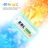 EBL EBL Rechargeable D Batteries, 10000mAh Ni-MH High Capacity D