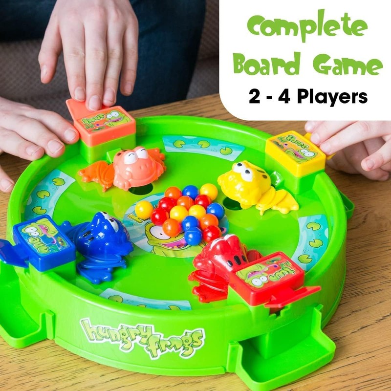 Toyrific | Hungry Frogs, Complete Classic Family Board Game, Interactive