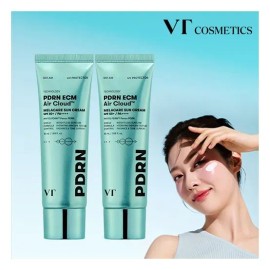 VT Cosmetics [브이티] 마지막방송 VT PDRN ECM 에어클라우드 멜라케어 50ml * 2통