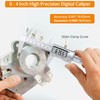 Neoteck 4 inch/100mm Digital Caliper, Stainless Steel Electronic Calipers Measuring