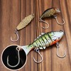FishTrip Fishing Inline Single Hooks - 25pcs in Line Hooks