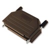 BACKSHELL, Plastic, Vertical, BLK, 37WAY | Components D SUB BACKSHELLS
