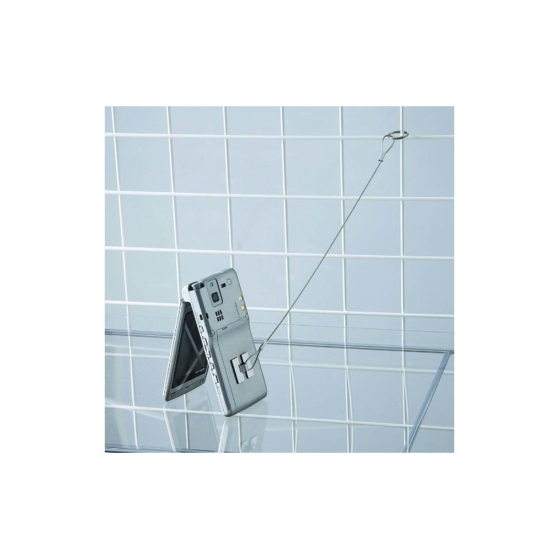 Nissa Chain S-311 Display Guard, Wire Rope with Both Eyes,
