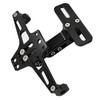 DIMITU Aluminum Motorcycle Rear License Plate Holder Adjustable License Plate