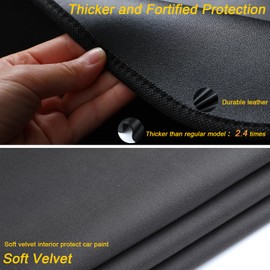 GearTrust Car SUV Fender Covers for Mechanics Large Size Dual Layer Protection Car Fender Protector for Mechanics, Magnetic Vehicle Work Mat Repair Accessories (3 Pack) (Thick Version, Large)