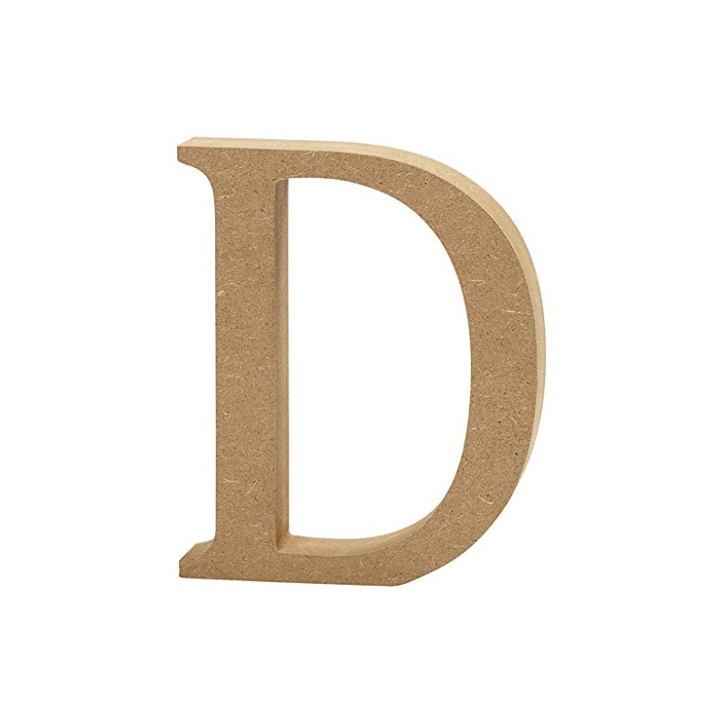 Creativ 56313 Wooden Letter, D, One size