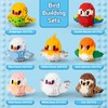 HIGH GODO Bird Parrot Building Sets for Adults, 8 Pack