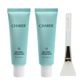 Shard Mela Care Peel Cream 50ml x 2 + Brush Melafila Melanin / 샤르드 멜라케어 필크림 50ml 2개 + 브러쉬 멜라필아 멜라닌