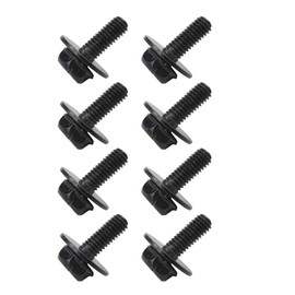 Premium Skid Plate Bolts for Toyota Tacoma FJ Cruiser Tundra Sequoia Land Cruiser 12mm Hex Head 8 Pack, Car Accessories